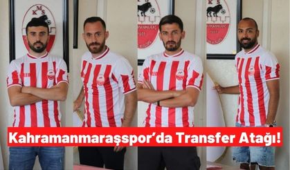 Kahramanmaraşspor’a Transfer Atağı: 4 Futbolcuyla İmzalar Atıldı!