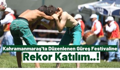 Kahramanmaraş'ta 40. Göksun Karakucak Güreş Festivali'nin Şampiyonları Belli Oldu!
