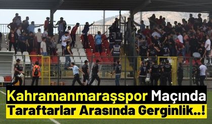 Kahramanmaraşspor Lidere 0-1 Mağlup Oldu, Tribünde Olay Çıktı!