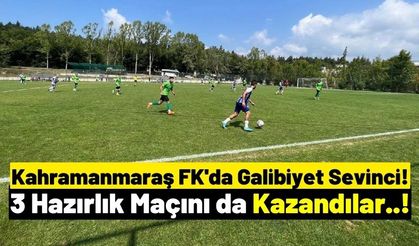 Kahramanmaraş FK, Kozlu Belediyespor'u 1-0 Mağlup Etti!