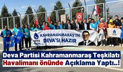 Başkan İrfan Karatutlu: 'Kahramanmaraş, Gaziantep Havalimanı'na Mecbur Edilmektedir'