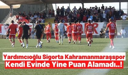 Kahramanmaraşspor Kendi Sahasında Turgutluspor’a 0-1 Yenildi!