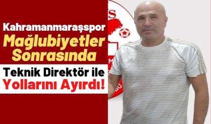 Teknik Direktör Galip Gündoğdu, Kahramanmaraşspor'a Veda Etti!