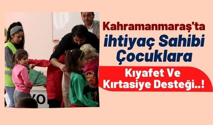 Kahramanmaraş'ta Bir Tebessüme Değer Derneği'nden 150 Öğrenciye Yardım Eli!