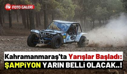 Kahramanmaraş'ta Türkiye Off-Road Şampiyonası Başladı: 44 Araçla 88 Sporcu Katıldı!