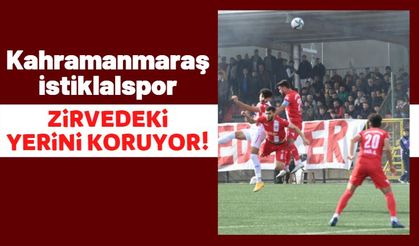 Kahramanmaraş İstiklalspor Kendi Sahasında 3 Puanın Sahibi Oldu!