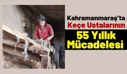 Kahramanmaraş’ta Son Keçe Ustaları, Unutulmaya Yüz Tutmuş Mesleği Yaşatmaya Çalışıyor!