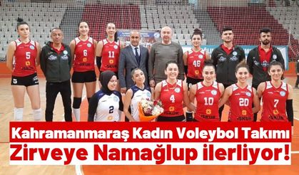 Alpedo Kahramanmaraş Kadın Voleybol Takımı Şampiyonluğa Yenilgisiz İlerliyor!
