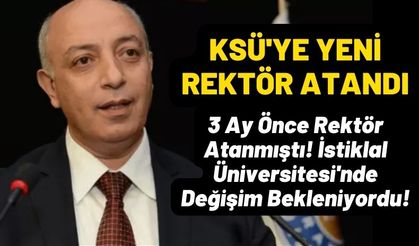 KSÜ Rektörlüğüne Prof. Dr. İsmail Bakan atandı!