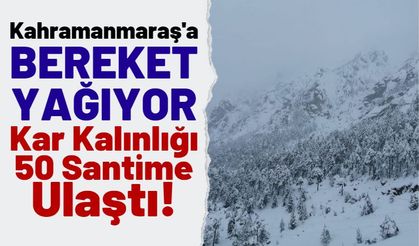 Kahramanmaraş'a Kış Sonunda Geldi: Kar Yağışı Etkili Oluyor!
