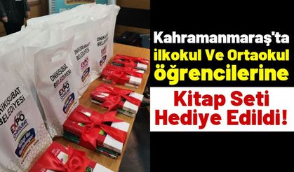 Kahramanmaraş'ta Öğrencilere Karne Hediyesi: 80 Bin 500 Kitap Dağıtıldı!