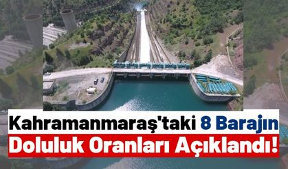 Kahramanmaraş'ta Ayvalı Ve Kartalkaya Barajı'nın Su Seviyesi Kritik Düzeyde!