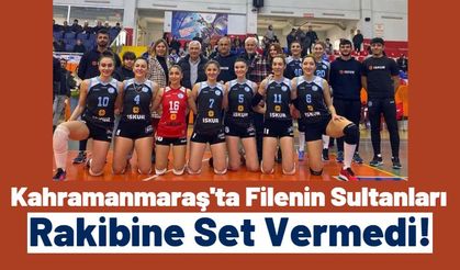 Kahramanmaraş Kadın Voleybol Takımı Şampiyonluk Yolunda Namağlup İlerliyor!