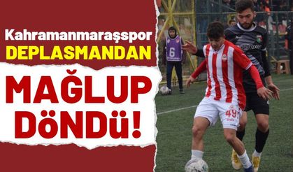 Kahramanmaraşspor Deplasmanda Karaman FK Spor'a 1-0 Yenildi!