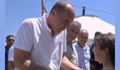 Muharrem İnce Kahramanmaraş'ta Çadır Ve Konteyner Ziyaretleri Yaptı!