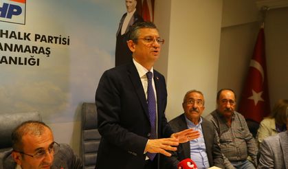 CHP Genel Başkan Adayı Özel, Kahramanmaraş'ta Konuştu: 'Sorumluluk Üstlendik'