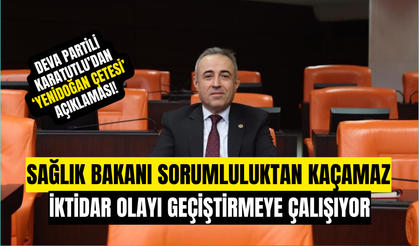 Karatutlu: İktidar Yenidoğan Çetesi olayını geçiştirmeye çalışıyor