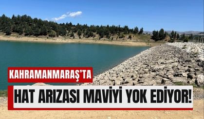 Kahramanmaraş’ta Su İletim Hatlarındaki Arıza Göleti Kurutuyor!