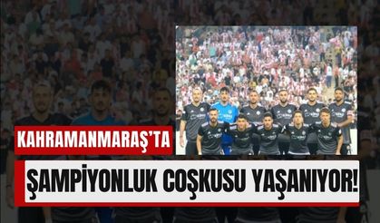 Kahramanmaraş İstiklal Spor 2. Lig Biletini Kaptı!