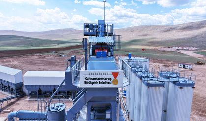 Kahramanmaraş’ta 700 Milyonluk Asfalt Üretim Tesisi Tamamlanıyor