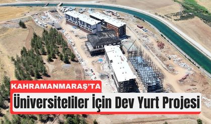 Kahramanmaraş’a 3 Bin Öğrenci Kapasiteli Yurt Müjdesi