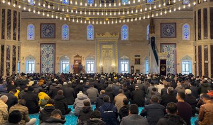 Kahramanmaraş'ta Abdülhamid Han Camii’nde Dualar Edildi