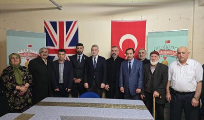 Başkan Fırat Görgel İngiltere’de Kahramanmaraşlılarla Buluştu