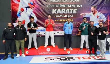 Kahramanmaraşlı Karateci Türkiye İkincisi Oldu