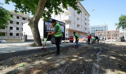 Kahramanmaraş’ta Cahit Zarifoğlu Caddesi Baştan Sona Yenileniyor