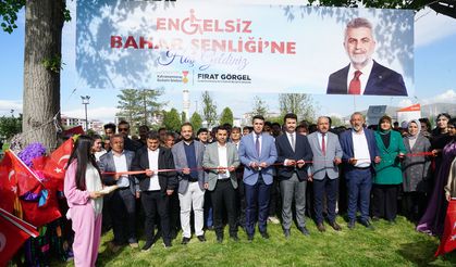 Kahramanmaraş'ta Özel Gereksinimli Çocuklar Bahar Şenliğinde Eğlendi