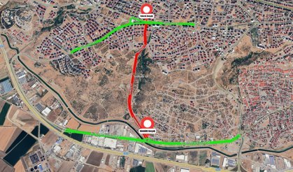 Kahramanmaraş’ta Sümbüllü Caddesi Trafiğe Kapatıldı