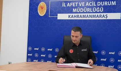 Kahramanmaraş AFAD'ın Başına Erdal Kan Geçti!