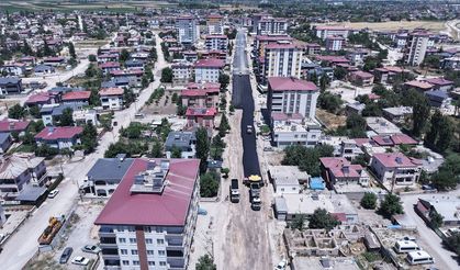Kahramanmaraş Elbistan’ın Yoğun Kullanılan Caddesi Yenileniyor