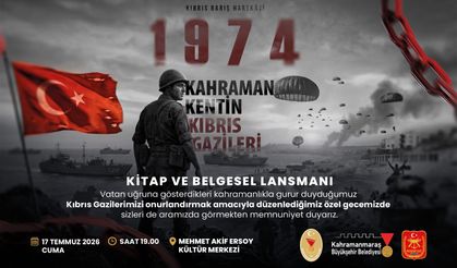 Türkiye'de Bir İlk! Kahramanmaraşlı Kıbrıs Gazilerinin Anıları Kitap ve Belgesel Oldu
