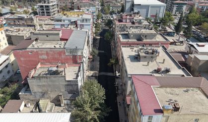 Kahramanmaraş’ta Bir Sokak Daha Baştan Yenileniyor
