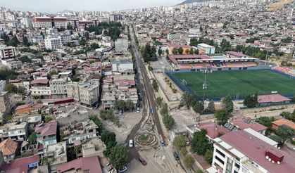 Kahramanmaraş’ta bir bulvar daha sil baştan yenileniyor