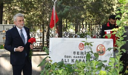 Kahramanmaraş’ta Gaziler Günü: Şehitlikte dualar edildi