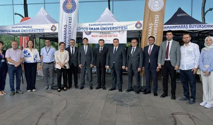 Kahramanmaraş’ta Halk Sağlığı Haftası’nda vatandaşlara ücretsiz sağlık taraması