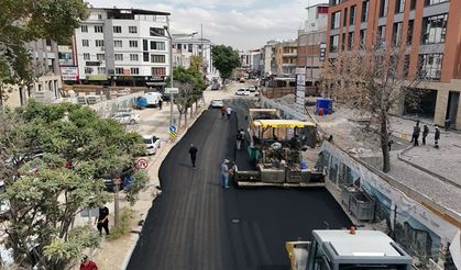 Elbistan’da 18 Metre Genişliğindeki Bulvara Baştan Sona Asfalt