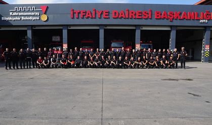 Kahramanmaraş İtfaiyesi İtfaiye Haftası'nı Törenle Kutladı