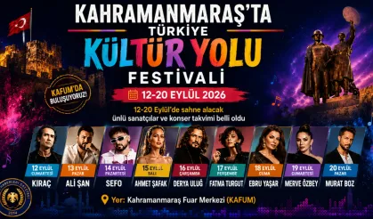 Kahramanmaraş İlk Kez Ev Sahipliği Yapacak: Kültür Yolu Festivali Başlıyor!