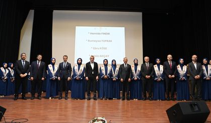 Kahramanmaraş’ta 70 hafızın 4 yıllık eğitim maratonu mezuniyetle tamamlandı