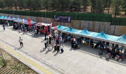Kahramanmaraş’ta üniversite öğrencilerine sıcak karşılama