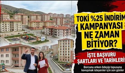 TOKİ Yüzde 25 İndirim Kampanyasında Son Dönemeç: 19 Ekim Pazartesi Gününe Dikkat!