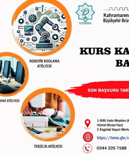 Kahramanmaraş Büyükşehir’den Özel Gereksinimli Bireyler İçin 5 Yeni Kurs