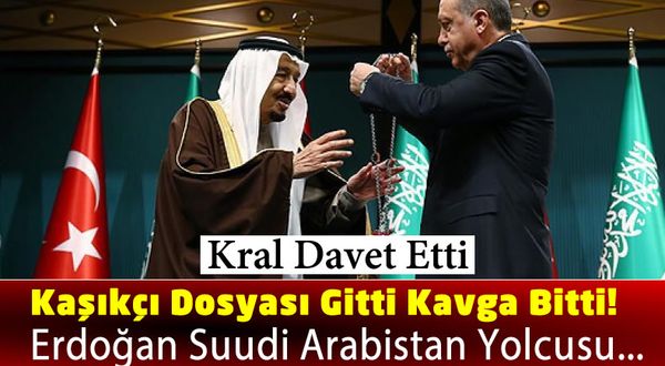 Erdoğan Kaşıkçı Dosyasının Devredilmesinin Ardından Bugün Suudi Arabistan'a Gidiyor!