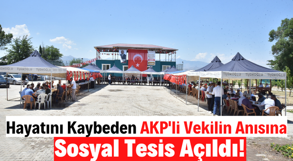 Kahramanmaraş'ta 'Çobantepe İmran Kılıç Sosyal Tesisleri'nin Açılışı Gerçekleştirildi