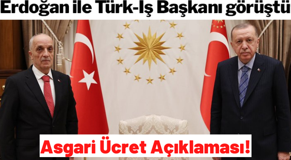 Türk İş Genel Başkanı Ergün Atalay: 'İnsanlar alım gücünü kaybetti!'