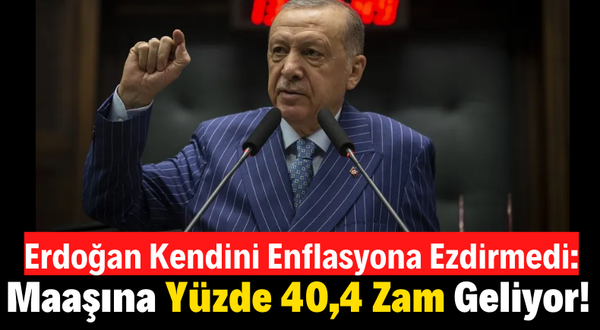 Cumhurbaşkanı Erdoğan'ın Maaşına Zam Geliyor: Artık Maaşı 141 bin 453 TL Olacak!