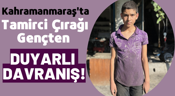 Kahramanmaraş'ta Para Dolu Cüzdan Bulan Gençten Alkışlanacak Hareket!